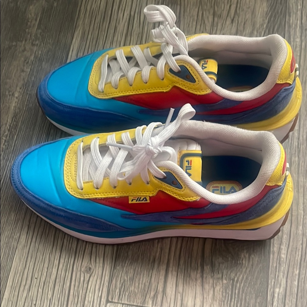 Fila Multicolor Athletic Shoes